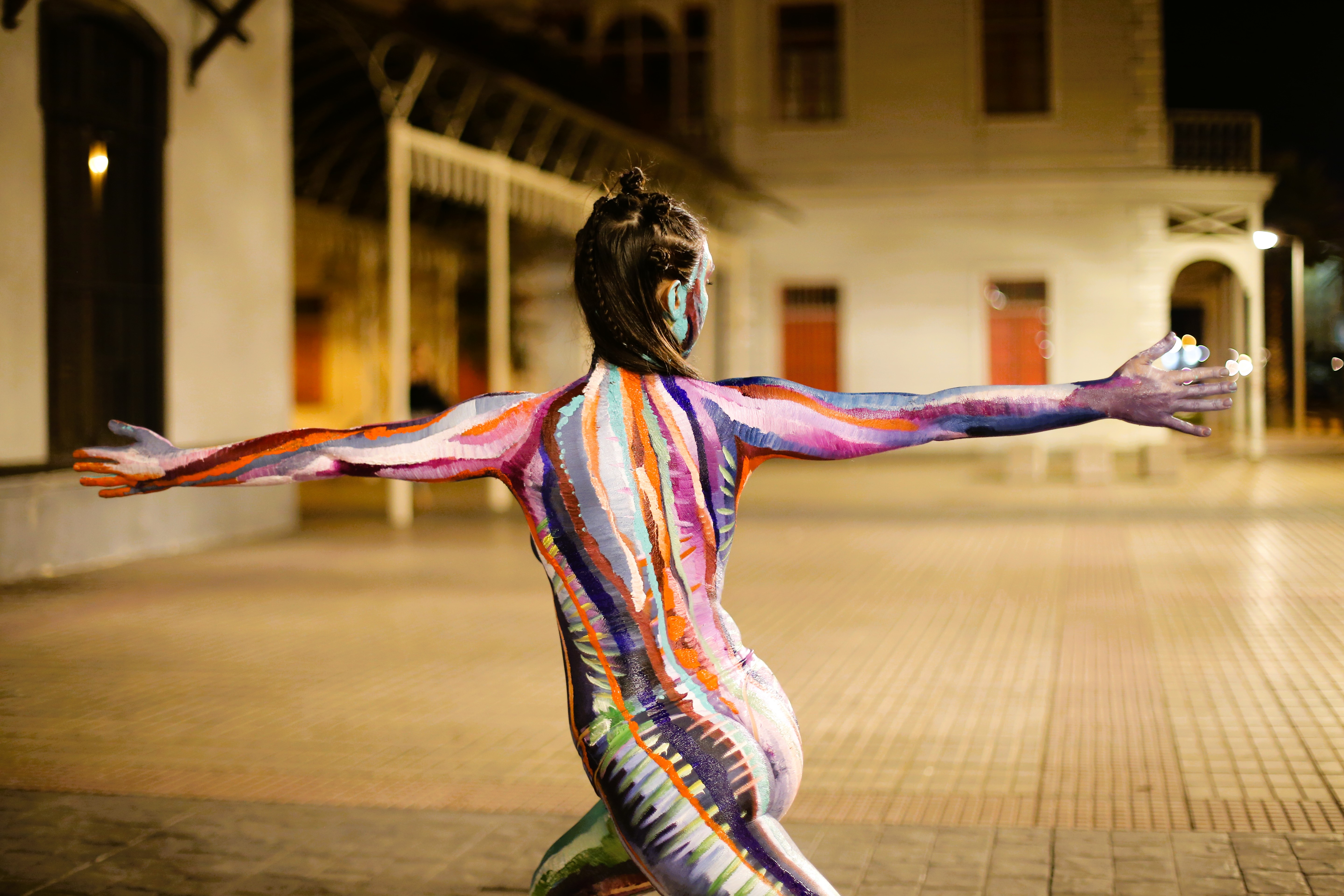 07.4 - SERIE: MUJER AZUL IV - CUERPOS PINTADOS - 2014 – 2019